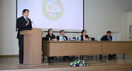 Представители государственных структур встретились со студентами-первокурсниками РТСУ