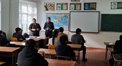 Представитель РТСУ провёл профориентационную встречу со школьниками