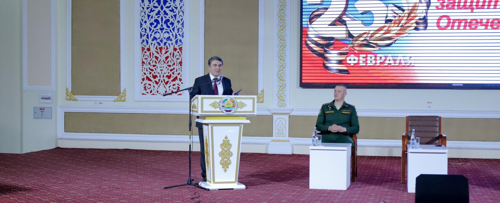 В РТСУ отпраздновали День Вооруженных Сил Республики Таджикистан