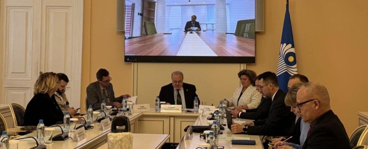 Ректор РТСУ принял участие в заседании рабочей группы МПА СНГ