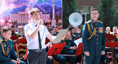 Культурное событие в РТСУ: Центральный военный оркестр Минобороны России выступил с концертной программой