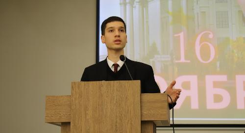 Гражданско-патриотическое мероприятие ко Дню Президента прошло на юридическом факультете РТСУ