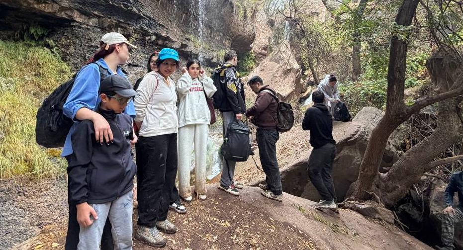 Водопады Патру глазами студентов в проекте «Student Trek»
