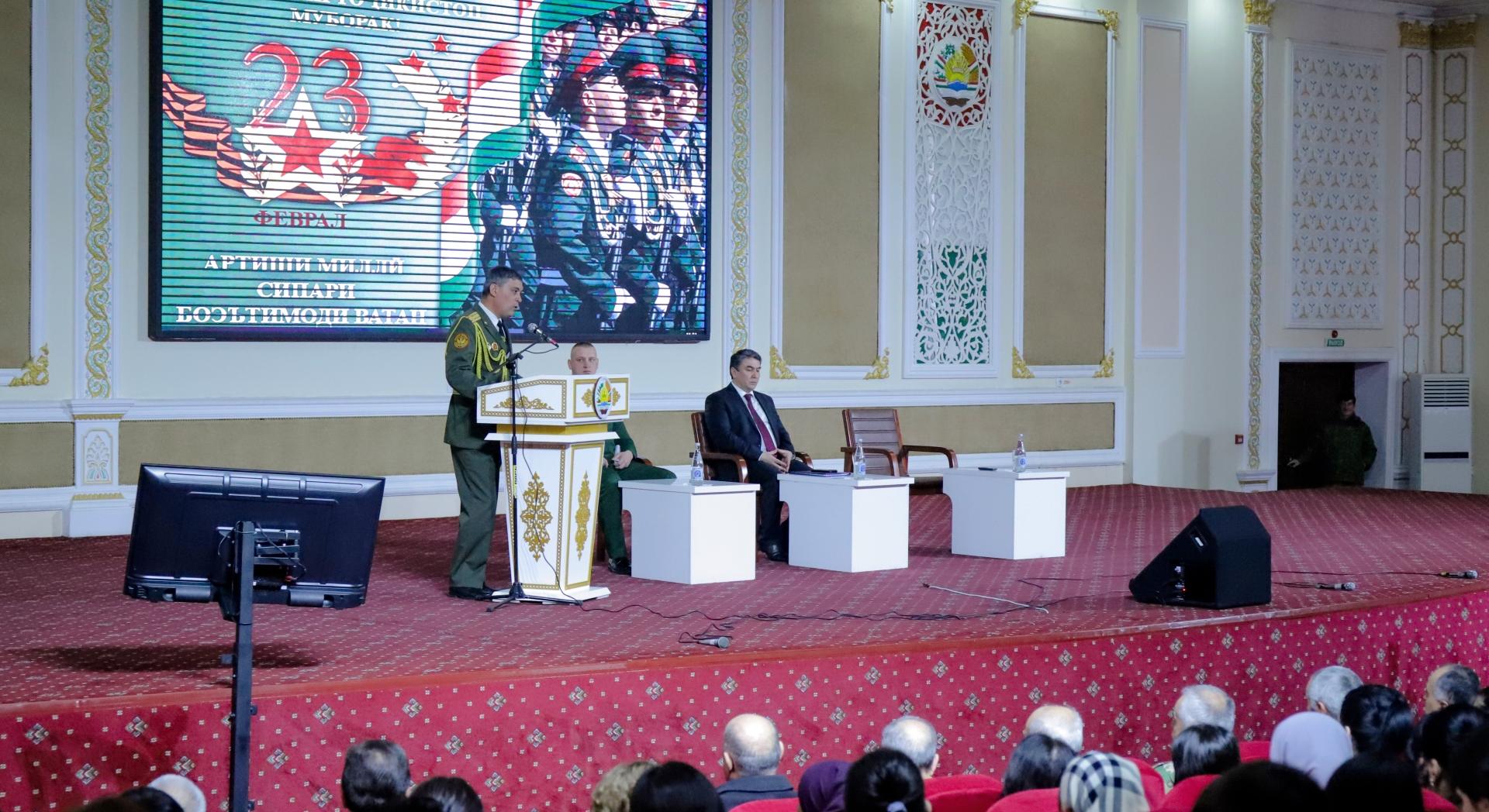 В РТСУ отпраздновали День Вооруженных Сил Республики Таджикистан