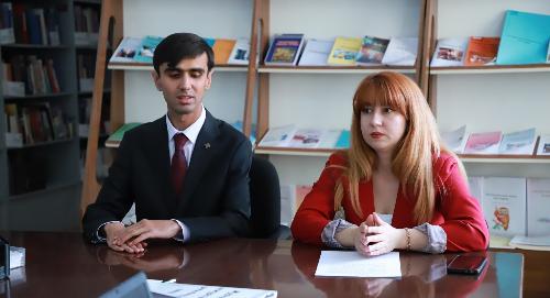 Встреча с молодым писателем Нарзулло Рафизода в объединении «Молодой литератор»