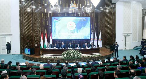 Ректор РТСУ принял участие в итогово-отчётном заседании Исполнительного комитета НДПТ в городе Душанбе