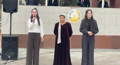 РТСУ выступил с праздничной программой в Высшем пограничном институте ПВ ГКНБ РТ