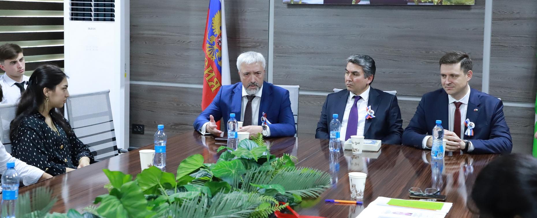 Визит Евгения Примакова в РТСУ: встреча со студентами-дипломатами