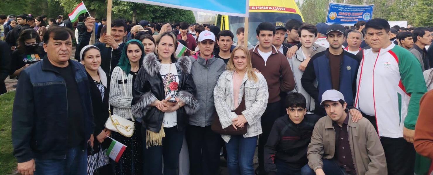 РТСУ на XVI Международном душанбинском полумарафоне в честь Дня столицы