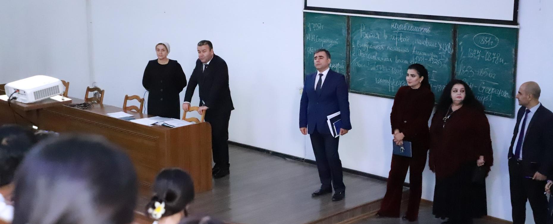 Ректор РТСУ встретился со студентами и преподавателями факультетов ИМО и ИнЯз