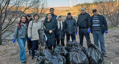РТСУ присоединился к общегородской экологической акции в Душанбе
