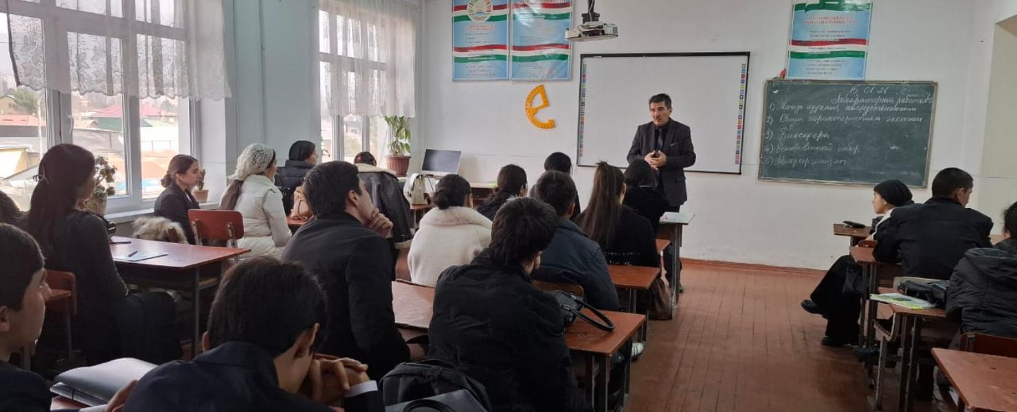 Представитель РТСУ провёл профориентационную встречу со школьниками