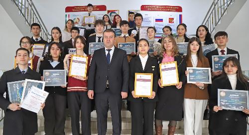 В РТСУ состоялось торжественное чествование победителей олимпиад, конкурсов и научных мероприятий
