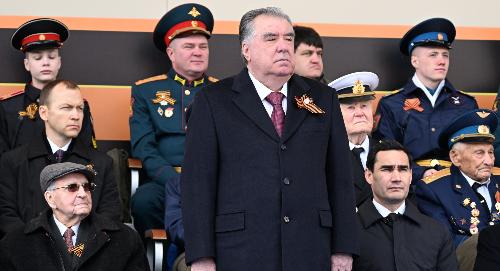 Президент Республики Таджикистан Эмомали Рахмон принял участие в торжественных мероприятиях в честь 80-летия Победы в Москве