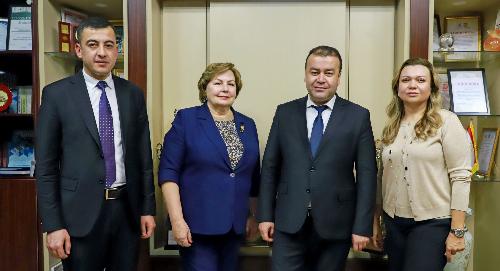 Встреча ректора РТСУ с представителями Независимого агентства аккредитации и рейтинга