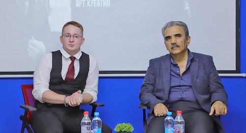 Встреча студентов с мастером анимации и мультипликации