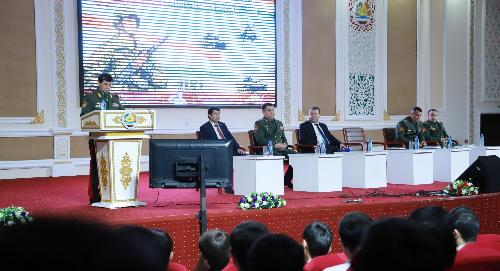 В РТСУ прошла встреча студентов с представителями Министерства обороны Республики Таджикистан