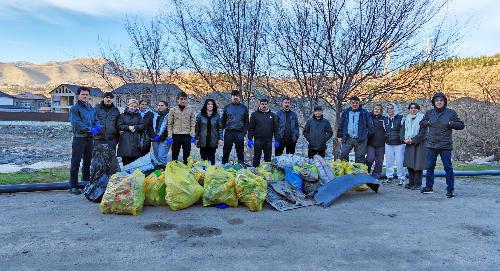 Представители РТСУ приняли участие в экологической акции «Чистый берег»