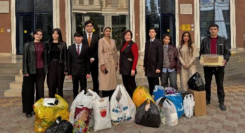 Благотворительная акция в честь Дня Президента и Государственного флага Таджикистана