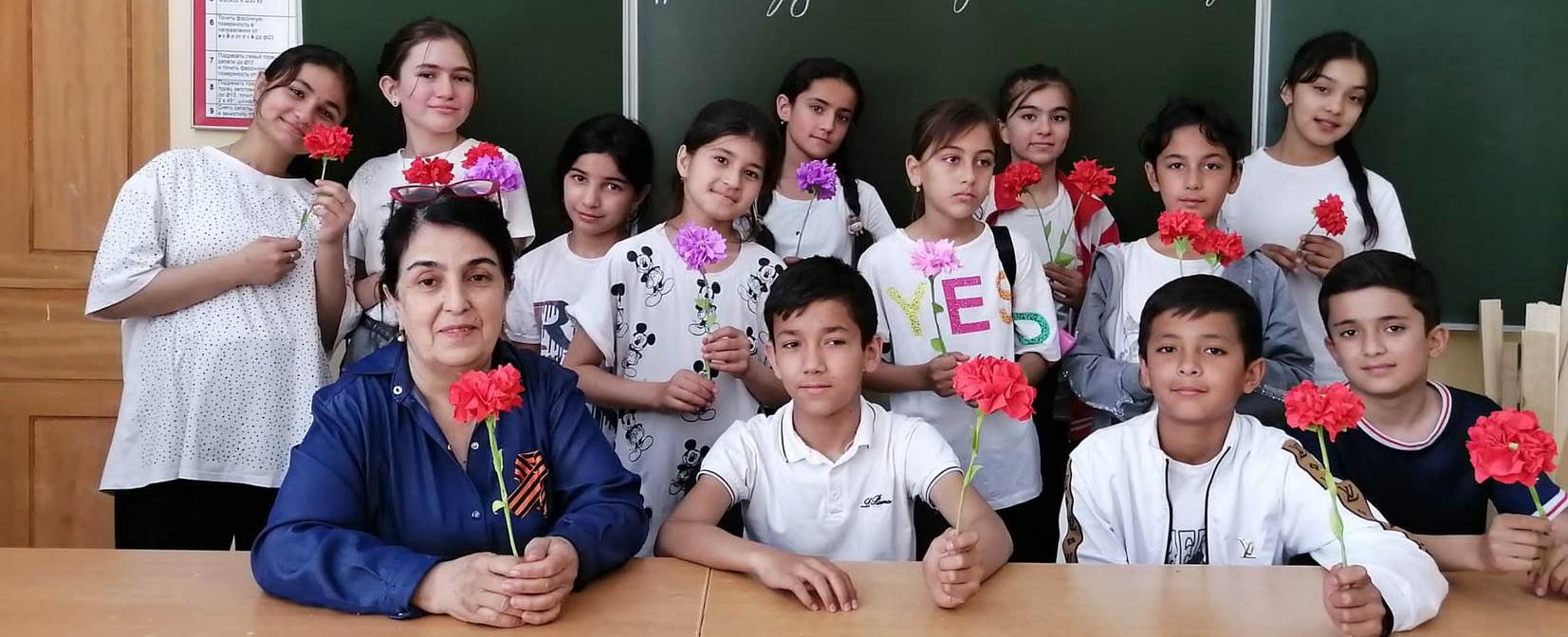 «Вахта Памяти – 2025»: в школе РТСУ города Куляб чтят героев Великой Победы