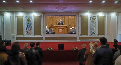 В РТСУ состоялся просмотр ежегодного Послания Президента Республики Таджикистан Парламенту