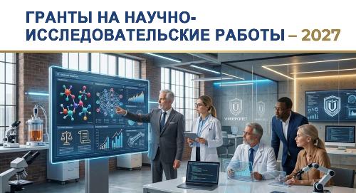 В РТСУ открыт приём заявок на гранты для проведения научно-исследовательских работ в 2027 году