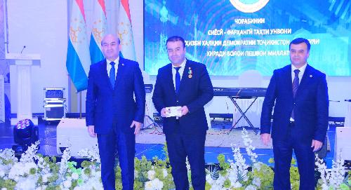 Ректор РТСУ удостоен юбилейной медали НДПТ за активную общественную деятельность